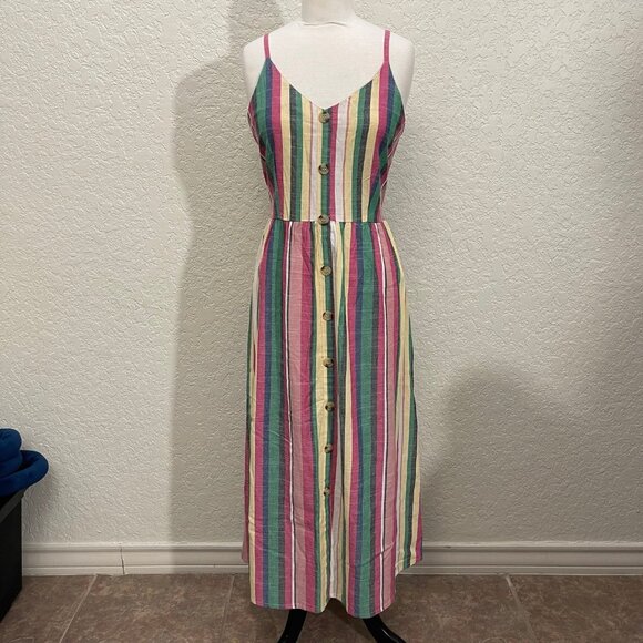 Chances R Striped Maxi Dress NWOTs - Picture 2 of 12